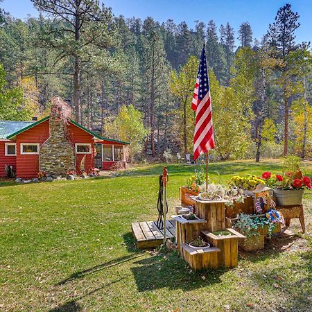 Historic Keystone Cabin Near Mount Rushmore! Exteriör bild