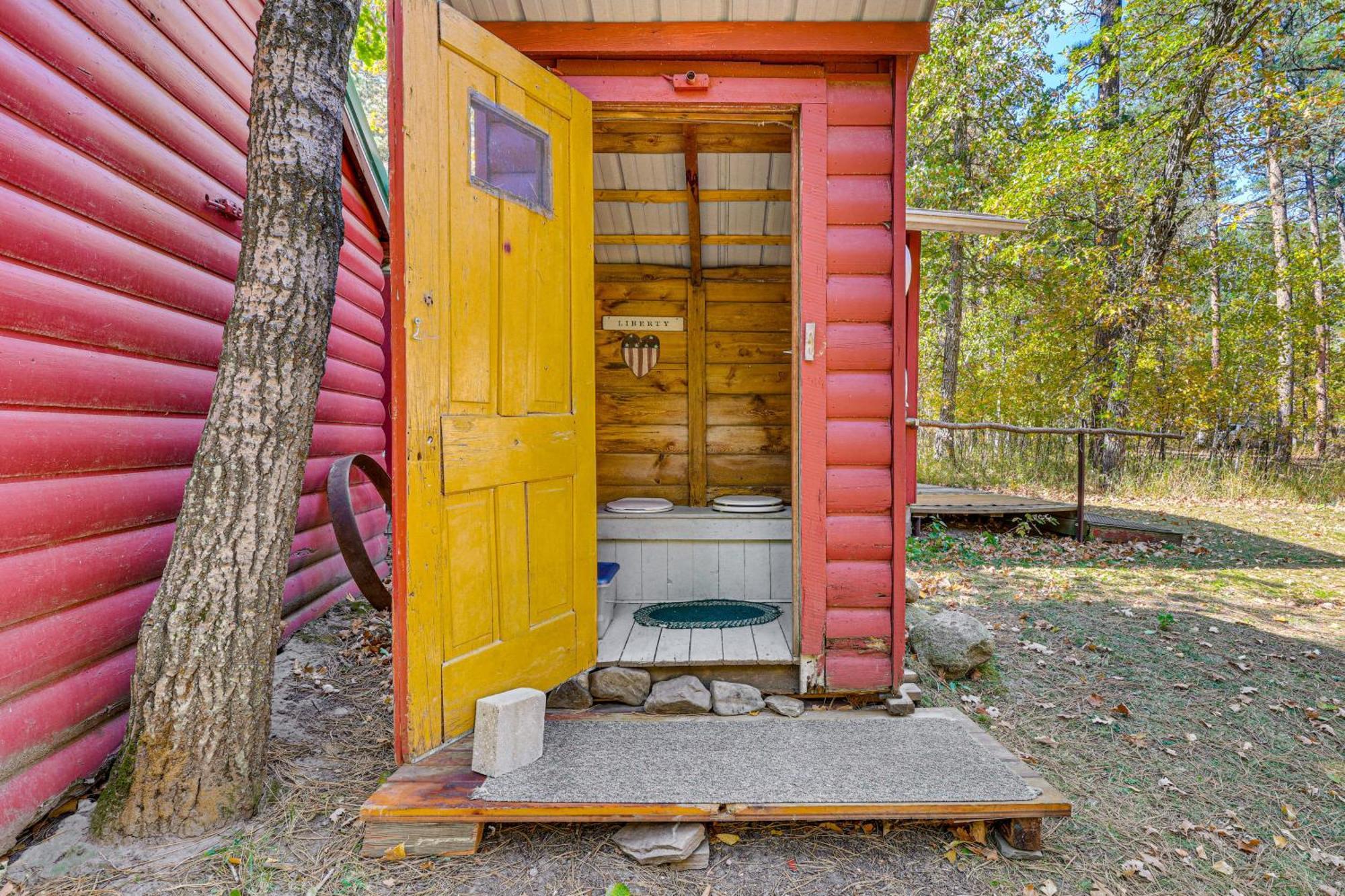 Historic Keystone Cabin Near Mount Rushmore! Exteriör bild