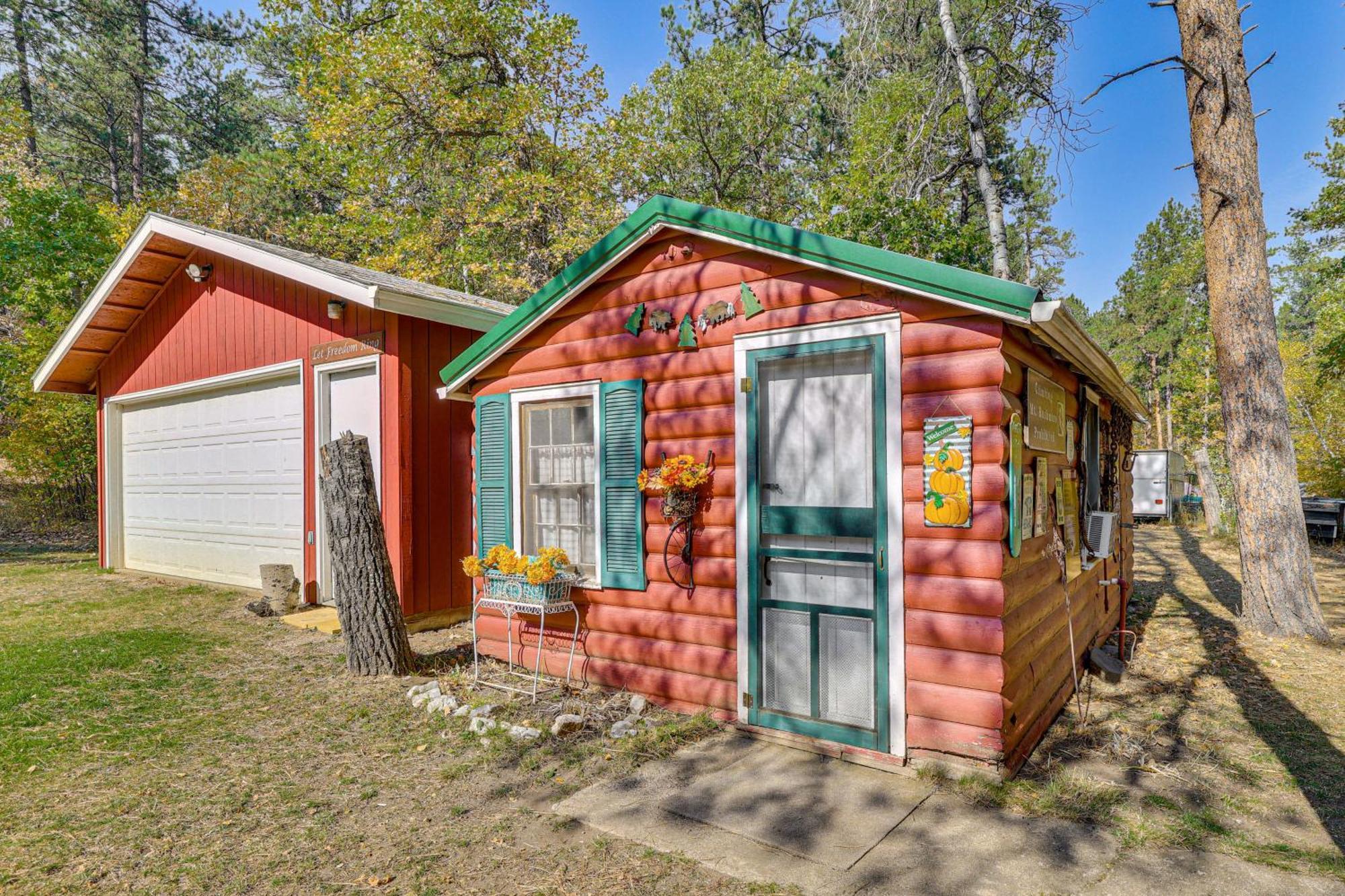 Historic Keystone Cabin Near Mount Rushmore! Exteriör bild