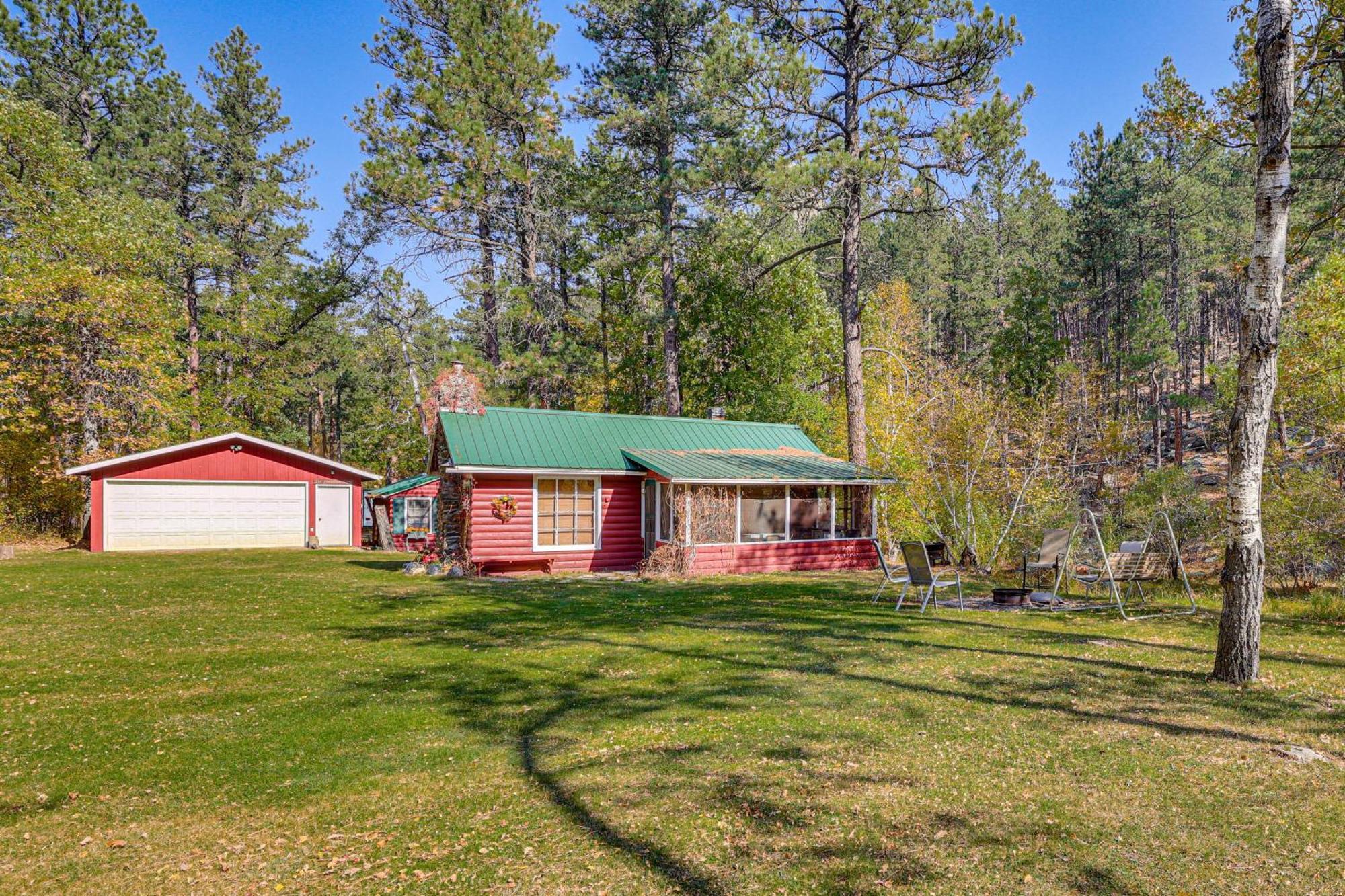 Historic Keystone Cabin Near Mount Rushmore! Exteriör bild