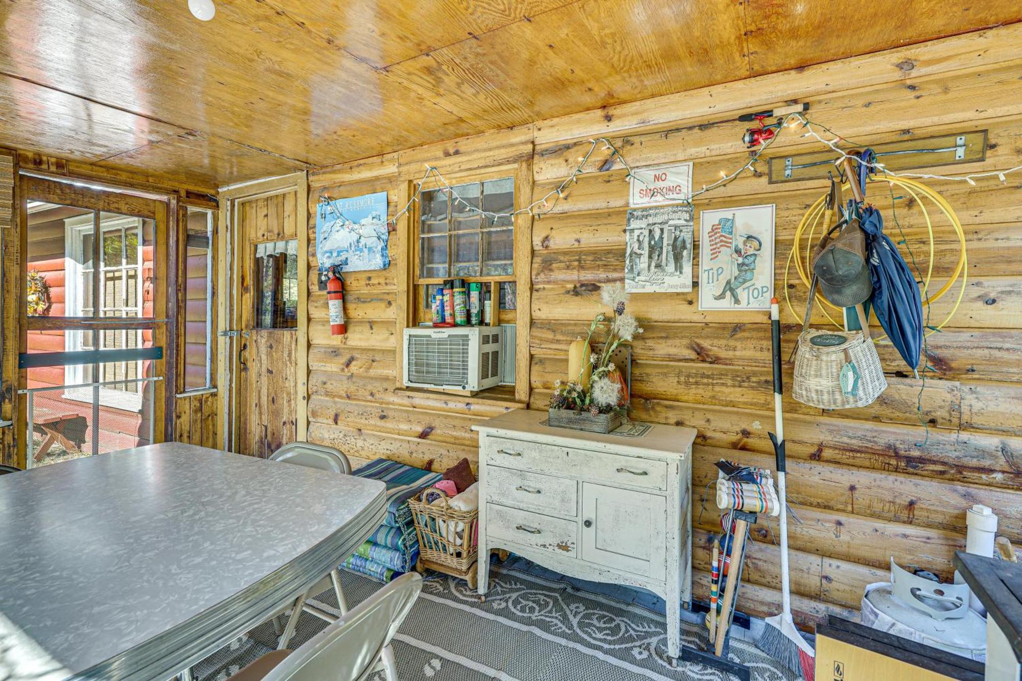 Historic Keystone Cabin Near Mount Rushmore! Exteriör bild